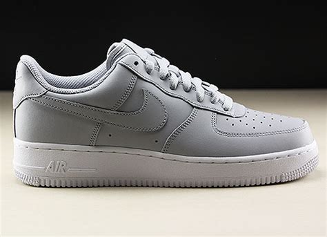 nike air force 1 leer grijs wit|Grijs Air Force 1 Schoenen (15) .